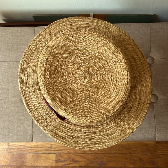 Handmade straw hat - Picture 3 of 3